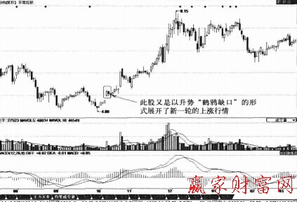 跳空上揚K線組合