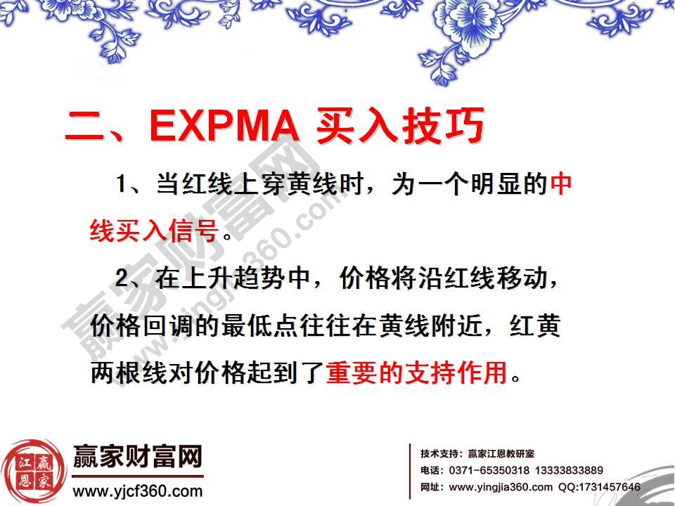 什么是expma指標(biāo)