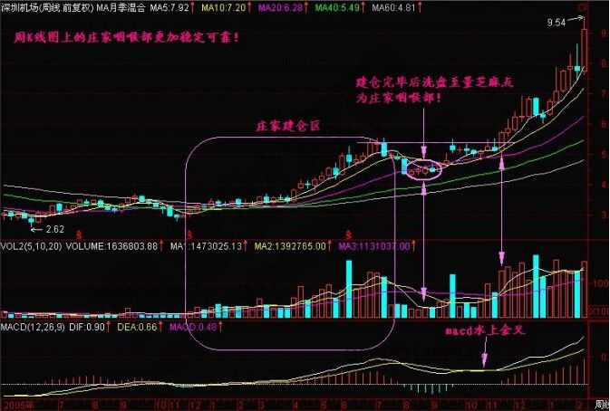 成交量分辨莊家洗盤(pán)建倉(cāng)的案例分析