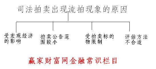 司法拍賣(mài)流拍原因