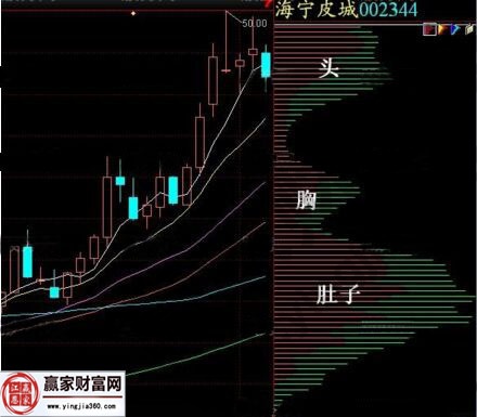 海寧皮城的大肚籌碼走勢(shì)圖